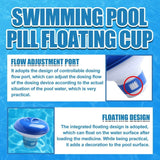 Dispensador de spa para piscina flotante con mini tableta - PS033B