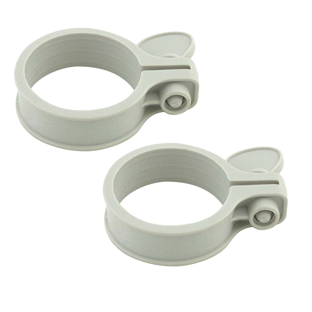 PAQUETE DE 2 - Abrazaderas de manguera de 1,25 pulgadas Summer Escapes